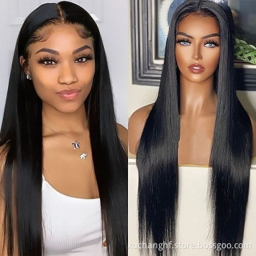Glueless 8-40 inch HD Lace Front Wig,wholesale natural human hair wigs for black women,13x4 13x6 lace front wigs with baby hair